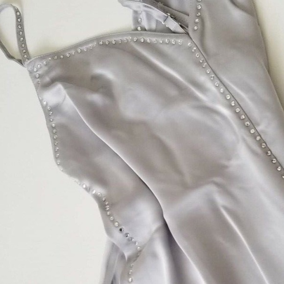 NEW Victoria's Secret Satin Crystal dress Lingerie - Picture 7 of 8